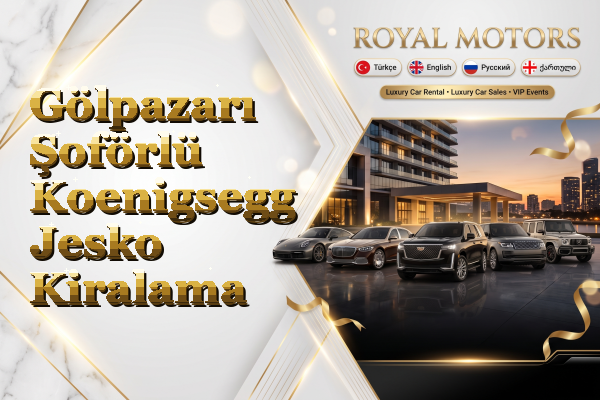 Gölpazarı Şoförlü Koenigsegg Jesko Kiralama