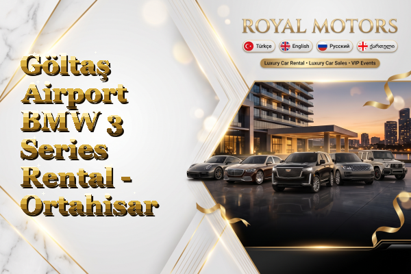 Göltaş Airport BMW 3 Series Rental - Ortahisar