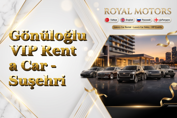 Gönüloğlu VIP Rent a Car - Suşehri