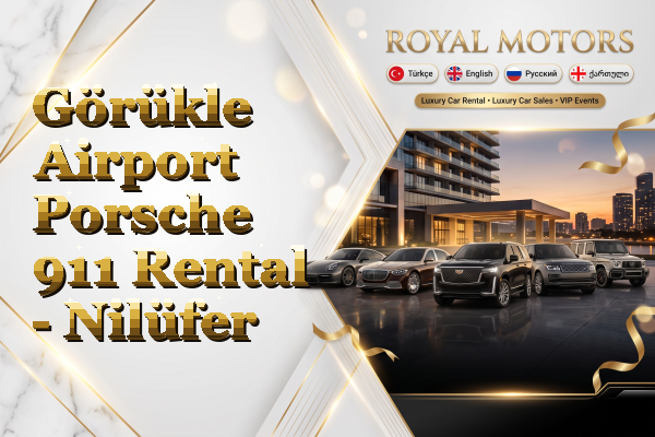Görükle Airport Porsche 911 Rental - Nilüfer