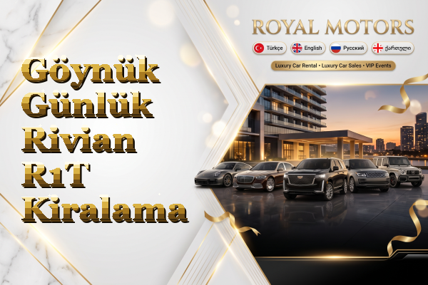 Göynük Günlük Rivian R1T Kiralama