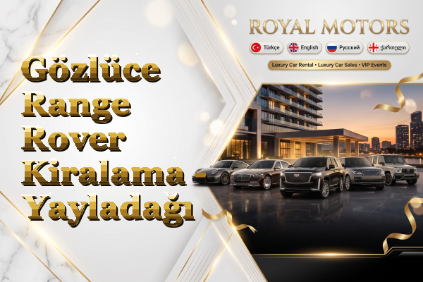 Gözlüce Range Rover Kiralama - Yayladağı