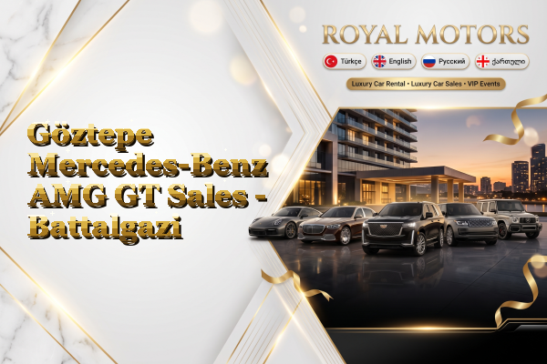 Göztepe Mercedes-Benz AMG GT Sales - Battalgazi