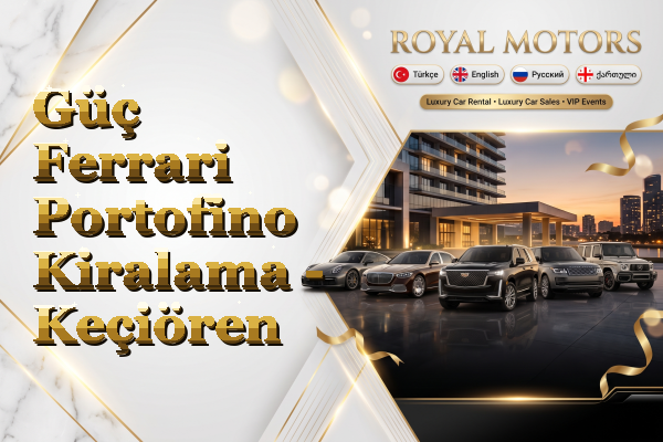 Güç Ferrari Portofino Kiralama - Keçiören