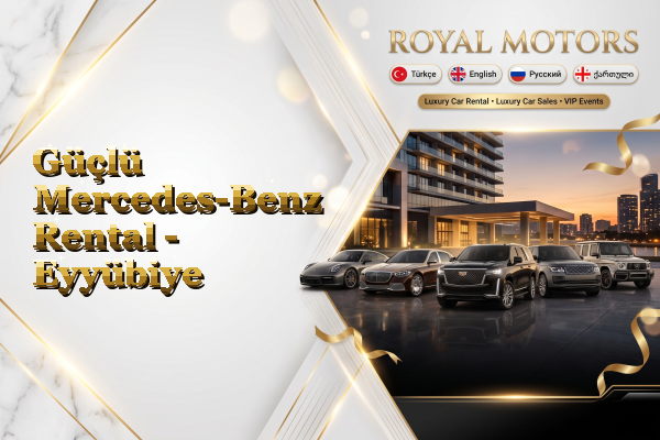 Güçlü Mercedes-Benz Rental - Eyyübiye