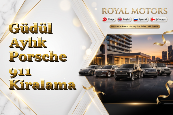 Güdül Aylık Porsche 911 Kiralama