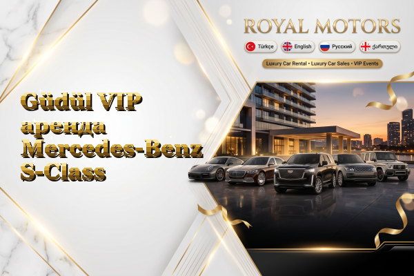 Güdül VIP аренда Mercedes-Benz S-Class