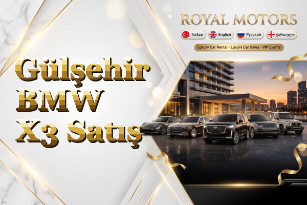 Gülşehir BMW X3 Satış