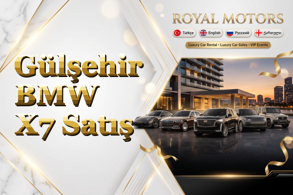 Gülşehir BMW X7 Satış