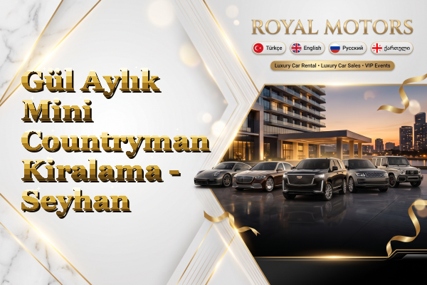 Gül Aylık Mini Countryman Kiralama - Seyhan