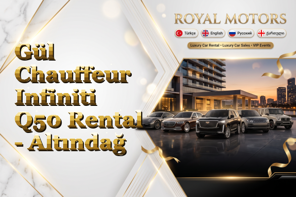 Gül Chauffeur Infiniti Q50 Rental - Altındağ