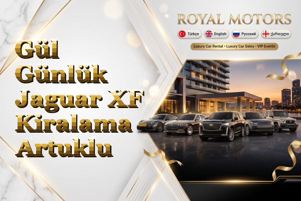 Gül Günlük Jaguar XF Kiralama - Artuklu