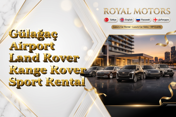 Gülağaç Airport Land Rover Range Rover Sport Rental