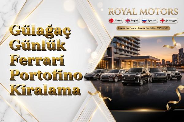 Gülağaç Günlük Ferrari Portofino Kiralama