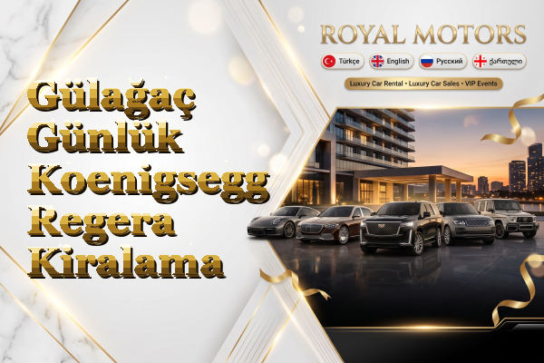 Gülağaç Günlük Koenigsegg Regera Kiralama