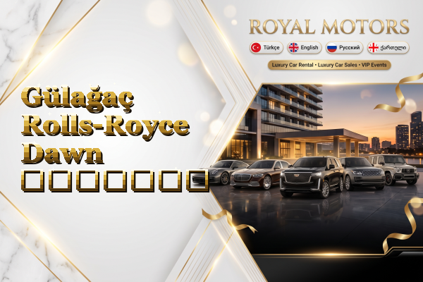 Gülağaç Rolls-Royce Dawn გაყიდვა