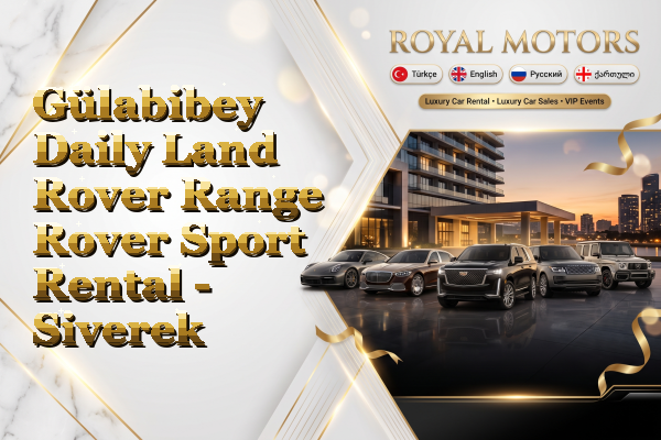 Gülabibey Daily Land Rover Range Rover Sport Rental - Siverek
