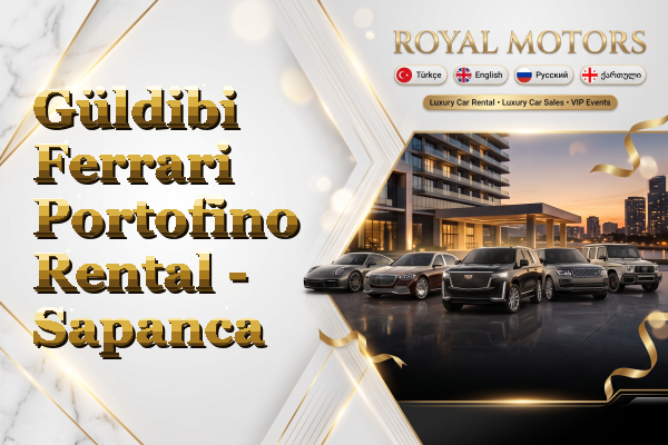 Güldibi Ferrari Portofino Rental - Sapanca