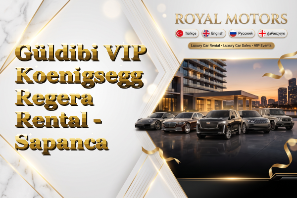 Güldibi VIP Koenigsegg Regera Rental - Sapanca