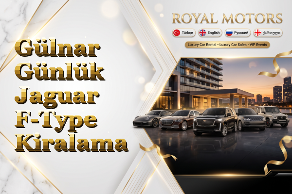 Gülnar Günlük Jaguar F-Type Kiralama
