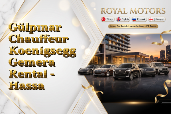 Gülpınar Chauffeur Koenigsegg Gemera Rental - Hassa