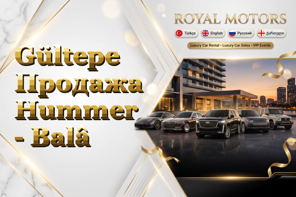 Gültepe Продажа Hummer - Balâ