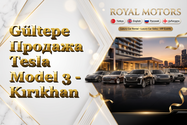 Gültepe Продажа Tesla Model 3 - Kırıkhan