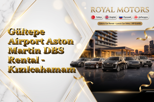 Gültepe Airport Aston Martin DBS Rental - Kızılcahamam