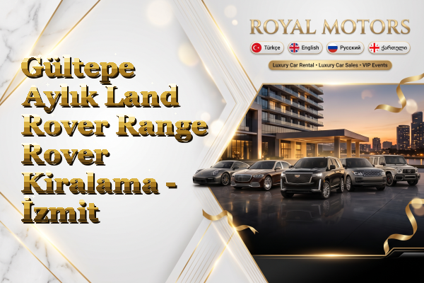 Gültepe Aylık Land Rover Range Rover Kiralama - İzmit
