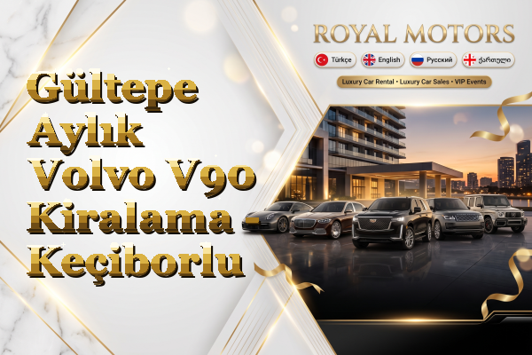 Gültepe Aylık Volvo V90 Kiralama - Keçiborlu