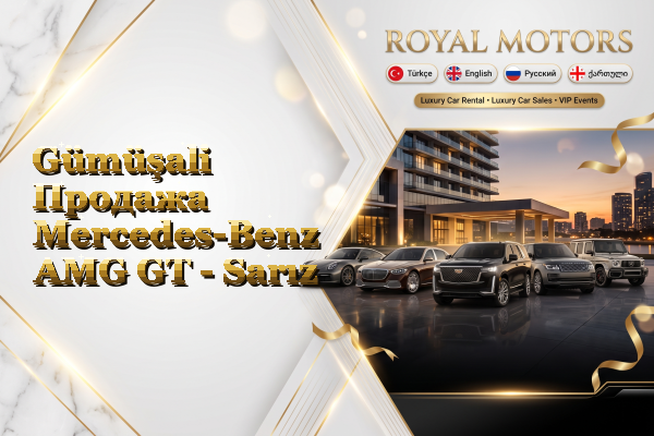 Gümüşali Продажа Mercedes-Benz AMG GT - Sarız