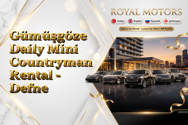 Gümüşgöze Daily Mini Countryman Rental - Defne