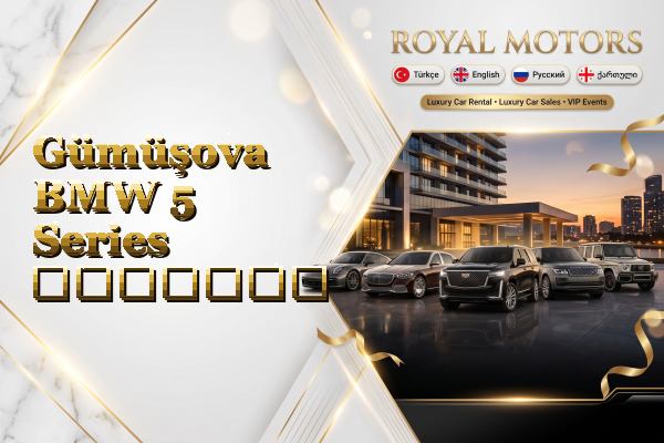 Gümüşova BMW 5 Series გაყიდვა