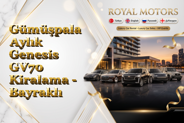 Gümüşpala Aylık Genesis GV70 Kiralama - Bayraklı