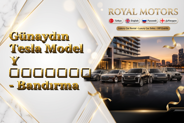 Günaydın Tesla Model Y გაყიდვა - Bandırma