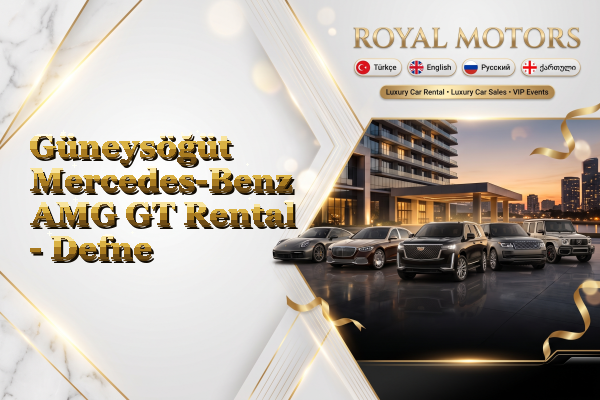 Güneysöğüt Mercedes-Benz AMG GT Rental - Defne