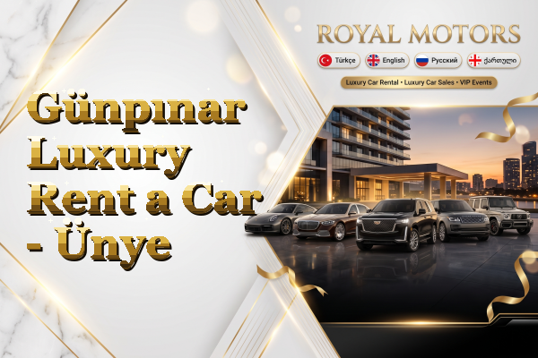 Günpınar Luxury Rent a Car - Ünye