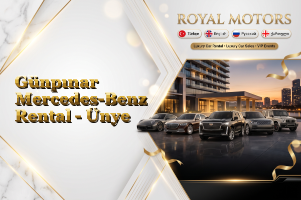 Günpınar Mercedes-Benz Rental - Ünye