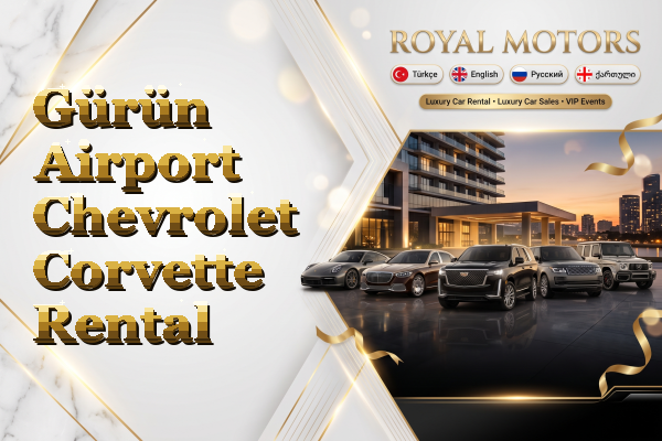 Gürün Airport Chevrolet Corvette Rental