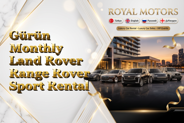 Gürün Monthly Land Rover Range Rover Sport Rental