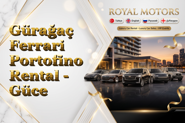 Gürağaç Ferrari Portofino Rental - Güce