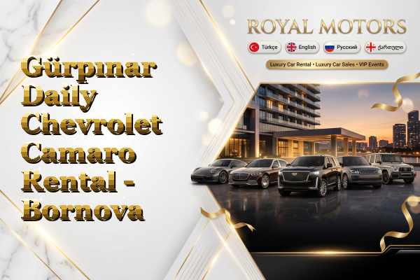 Gürpınar Daily Chevrolet Camaro Rental - Bornova