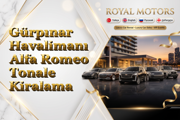 Gürpınar Havalimanı Alfa Romeo Tonale Kiralama