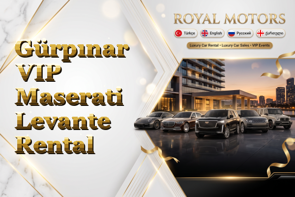Gürpınar VIP Maserati Levante Rental