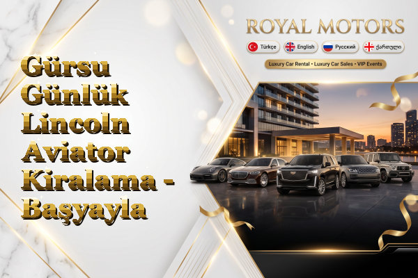 Gürsu Günlük Lincoln Aviator Kiralama - Başyayla