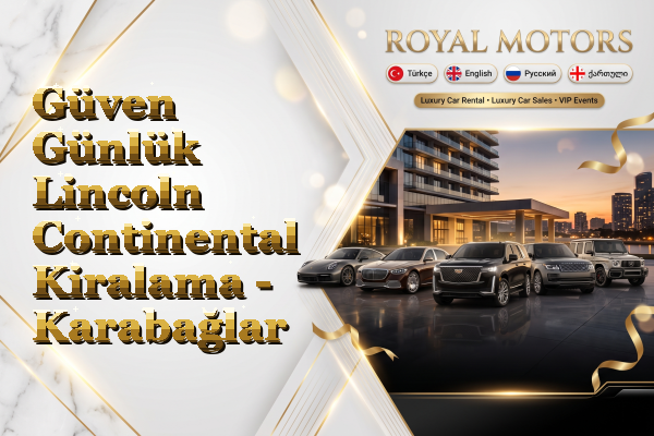Güven Günlük Lincoln Continental Kiralama - Karabağlar
