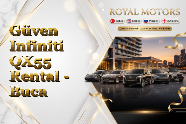 Güven Infiniti QX55 Rental - Buca