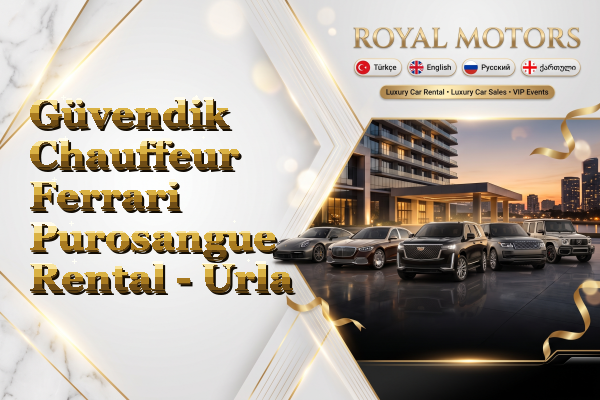 Güvendik Chauffeur Ferrari Purosangue Rental - Urla