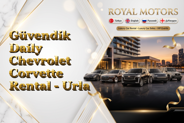 Güvendik Daily Chevrolet Corvette Rental - Urla