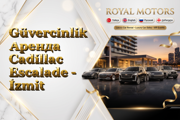 Güvercinlik Аренда Cadillac Escalade - İzmit